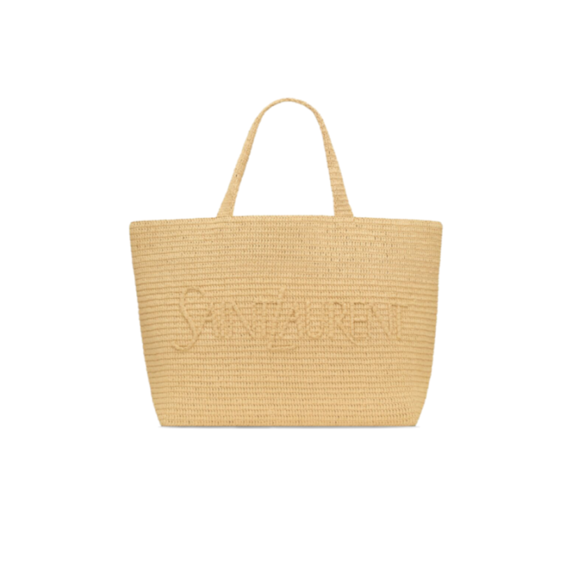 Y51 Sa1nt Lau*nt TOTE IN RAFFIA 776763GAAEL2063 (54*35*18cm) Master Quality